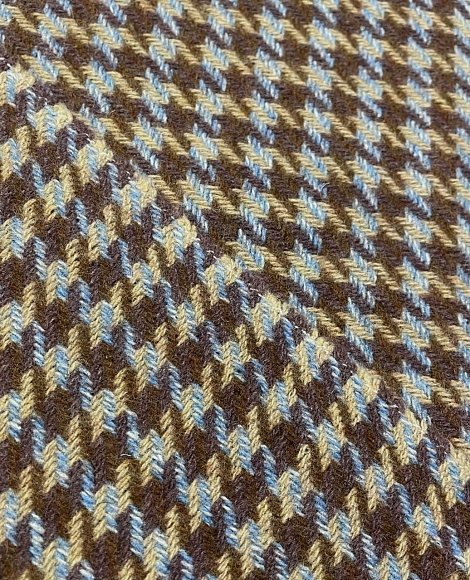 Твид гус.лапка беж\голубой Твид гус.лапка беж\голубой