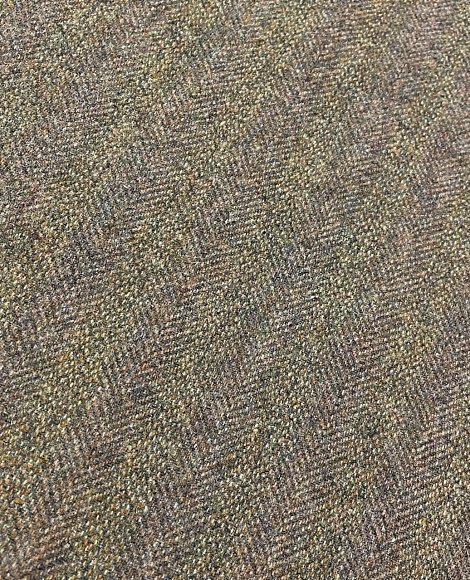 Твид елка меланж беж\сирень